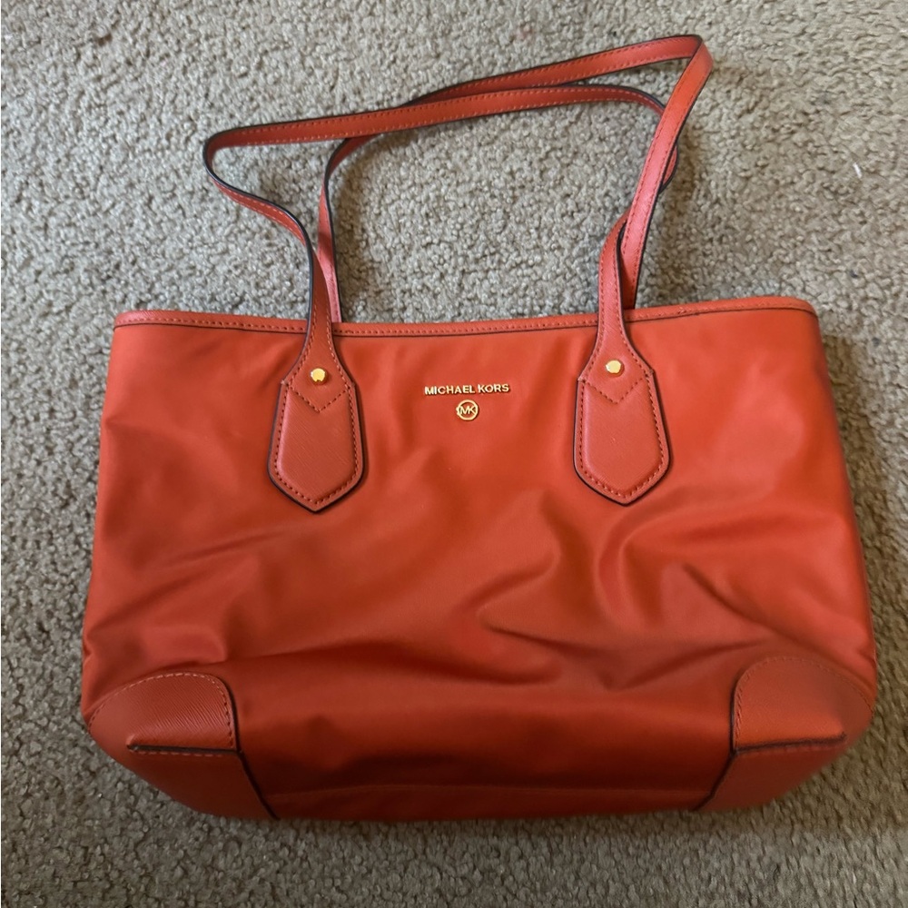 Michael Kors Orange Tote Bag